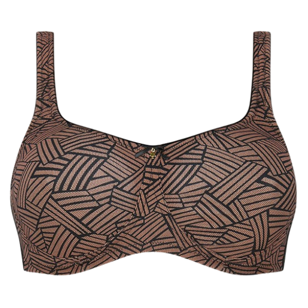 Biustonosz po mastektomii pluse size miękki bez fiszbin Amoena Brooke sb pl