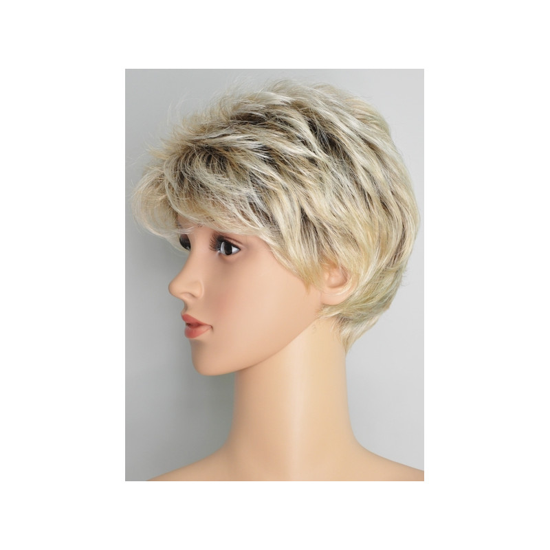 Peruka krótkie blond włosy Semida Anna 22+4