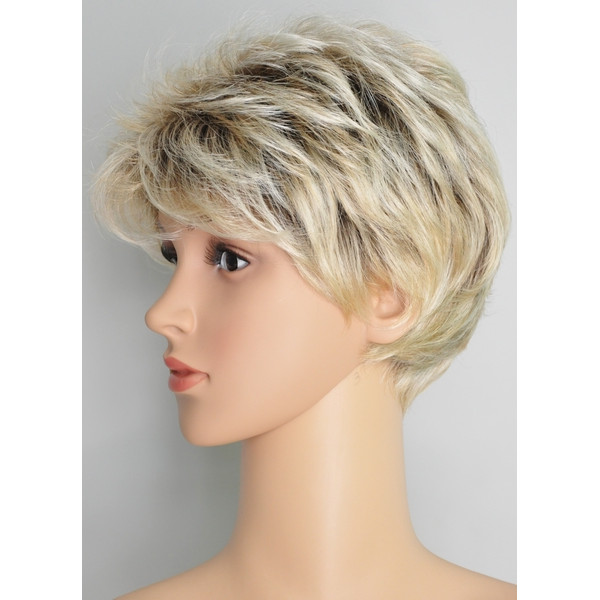 Peruka krótkie blond włosy Semida Anna 22+4