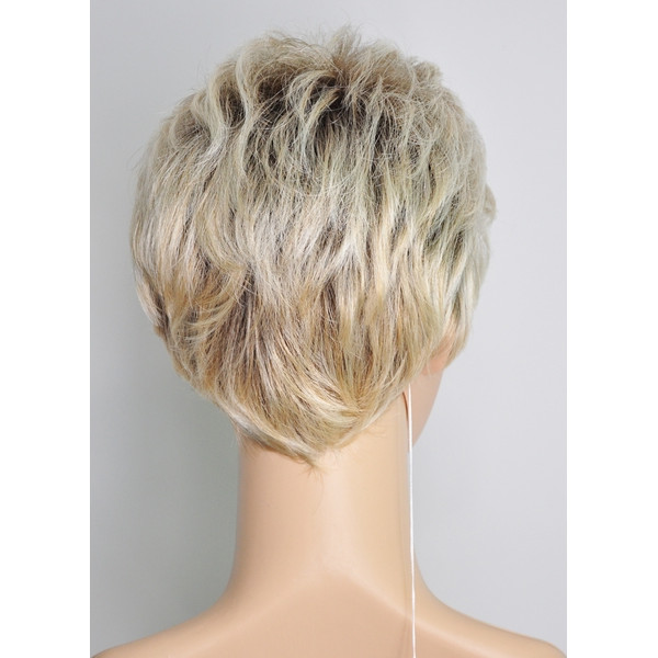 Peruka krótkie blond włosy Semida Anna 22+4