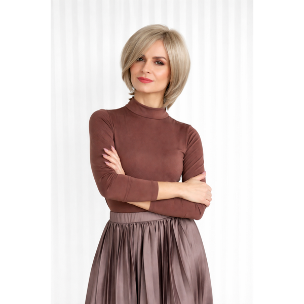 Peruka po chemioterapii krótki bob Nah Be Unique Amethyst Ash Blond