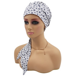 Turban na lato chusta na głowę 100% bawełna także po chemioterapii Pola