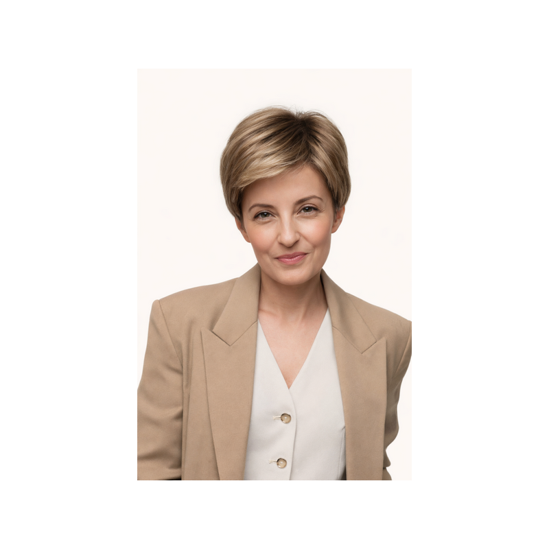 Peruka blond dla kobiet po chemioterapii Nah Gabriela pearl blond*