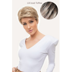 Peruka krótkie blond włosy z ciemniejszym odrostem Nah Lily Iced Tofee