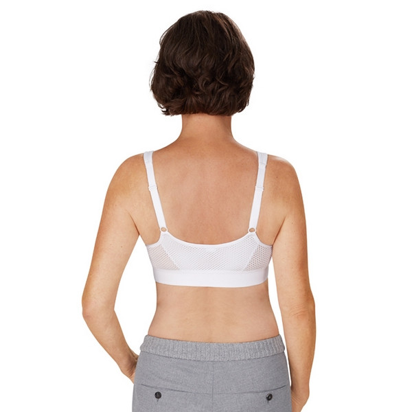 Biustonosz sportowy zapinany z przodu po mastektomii Amoena Ester SB