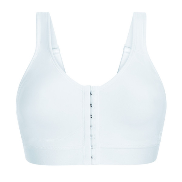 Biustonosz sportowy zapinany z przodu po mastektomii Amoena Ester SB