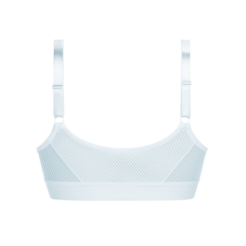 Biustonosz sportowy zapinany z przodu po mastektomii Amoena Ester SB