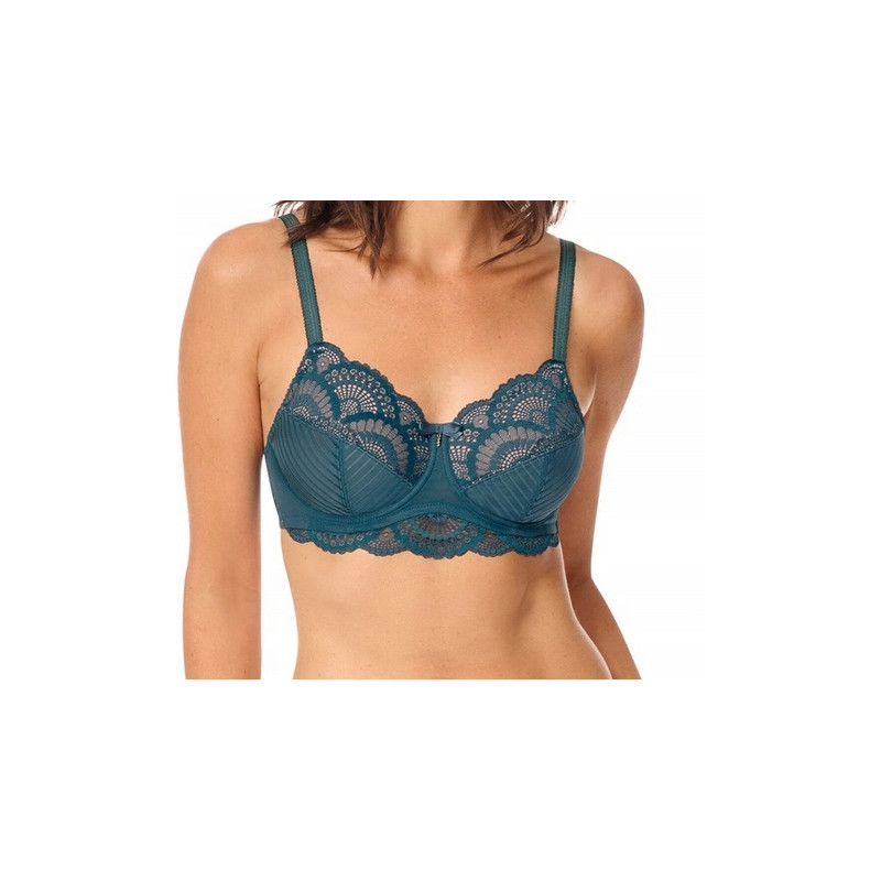 Biustonosz koronkowy dla amazonek na fiszbinach Amoena Karolina WB