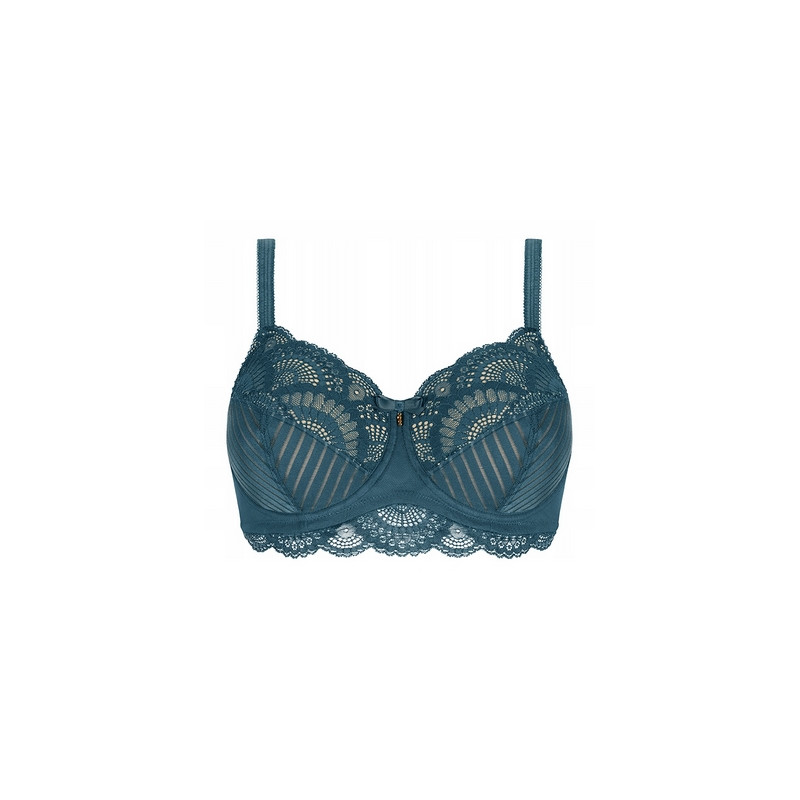 Biustonosz koronkowy dla amazonek na fiszbinach Amoena Karolina WB