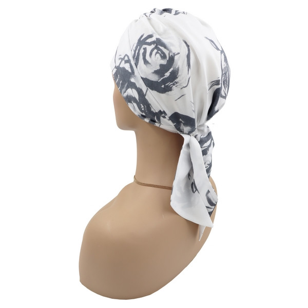 Turban chusta po chemioterapii z bawełny na wiosnę lato Lidia Heidi C61