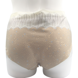 Majtki bezszwowe z nadrukiem wysoki stan Amoena Jane