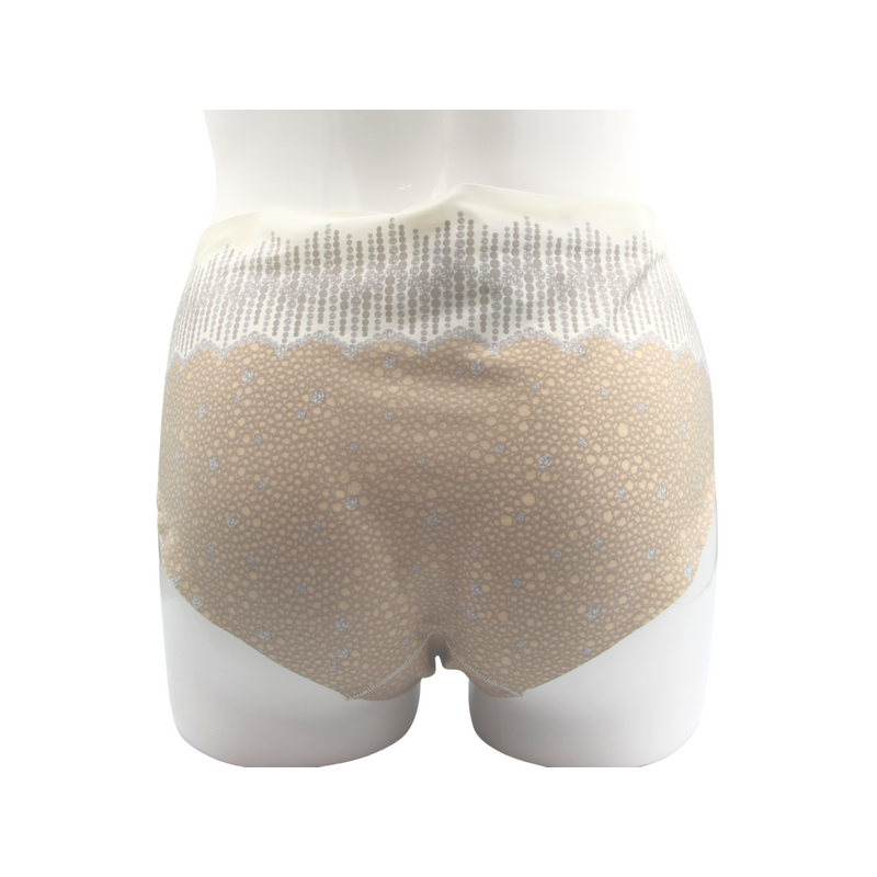 Majtki bezszwowe z nadrukiem wysoki stan Amoena Jane