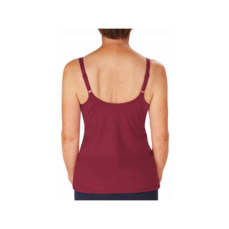 Koszulka top z kieszonkami do protez piersi Amoena Valletta top