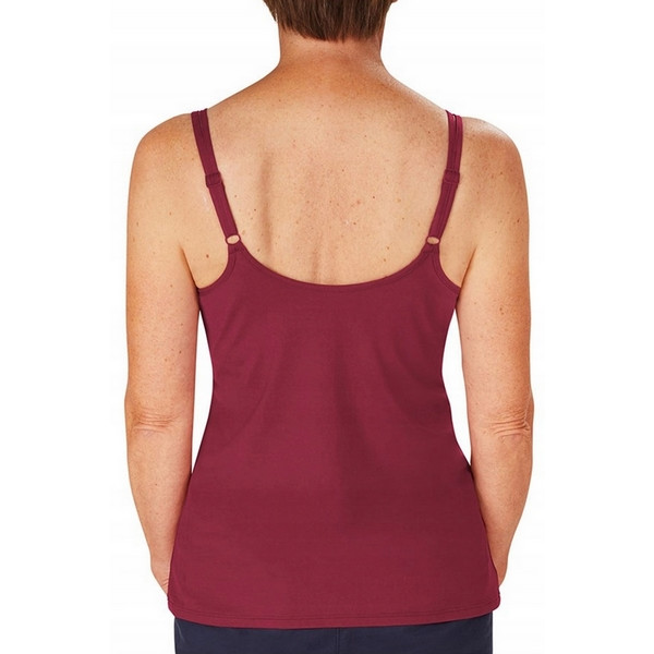 Koszulka top z kieszonkami do protez piersi Amoena Valletta top