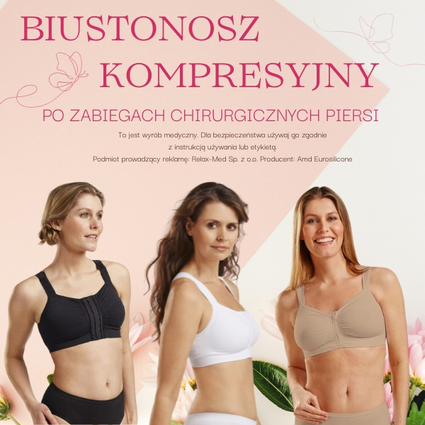 Biustonosze kompresyjne